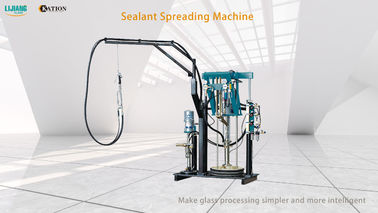 2개의 부분 실리콘 압출기 기계 격리 유리제 만들기를 위한 이차 바다표범 어업 기계
