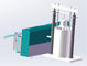 뜨거운 용해 부틸 격리 유리제 생산 라인 부틸 압출기 기계
