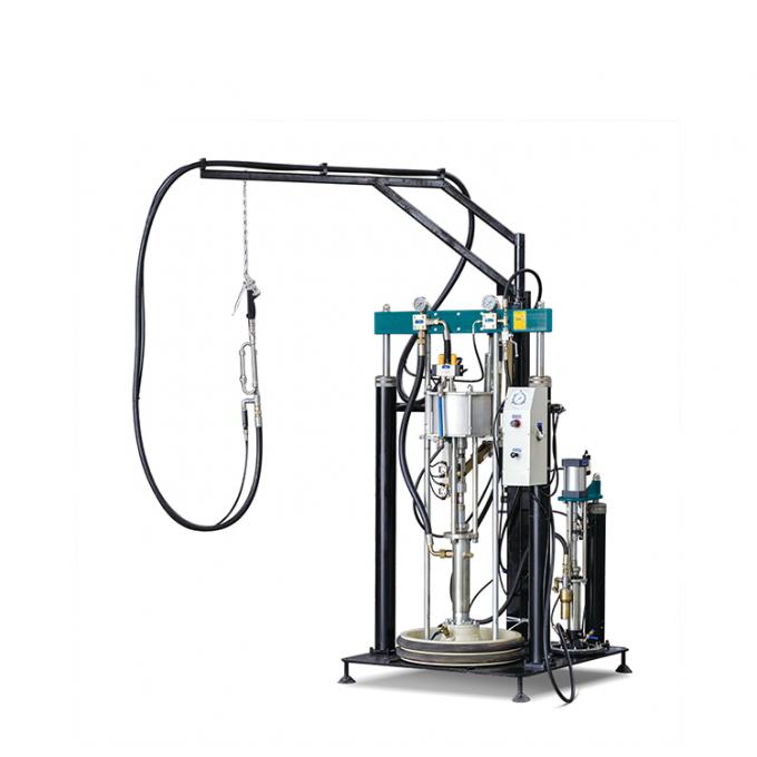 격리 유리 2성분 접착제 코팅 기계 획일한 접착제 산출 완전한 물개 0