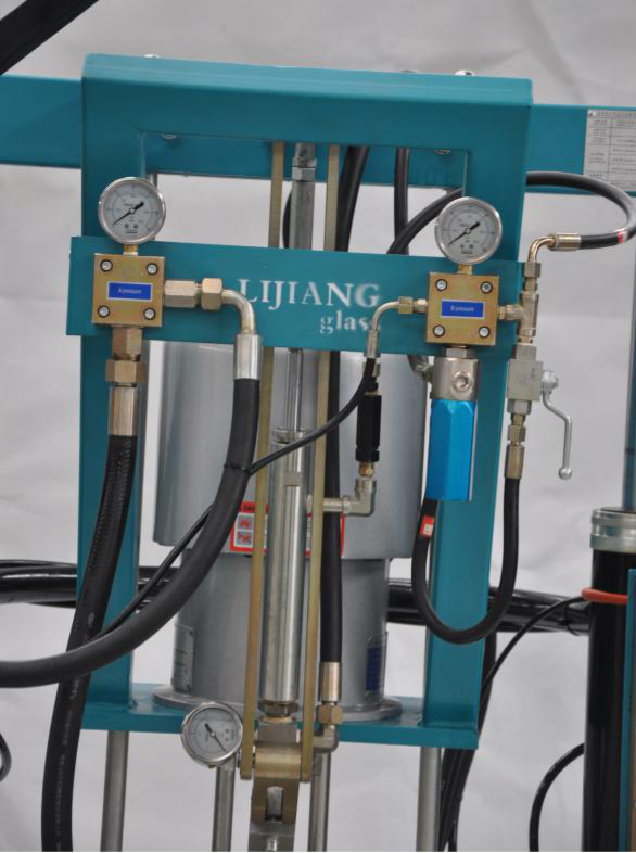 격리 유리 2성분 접착제 코팅 기계 획일한 접착제 산출 완전한 물개 1