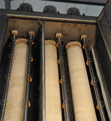 Ai 체계를 가진 로봇을 채우고 누르는 수직 격리 유리제 생산 라인 가스 3