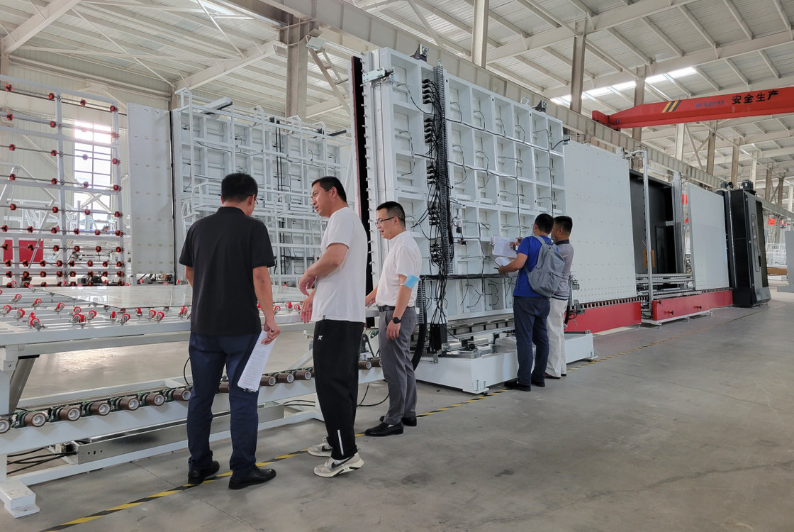 아르곤 기체 봉입과 자동 큰 치수 격리된 글라스 생산 라인