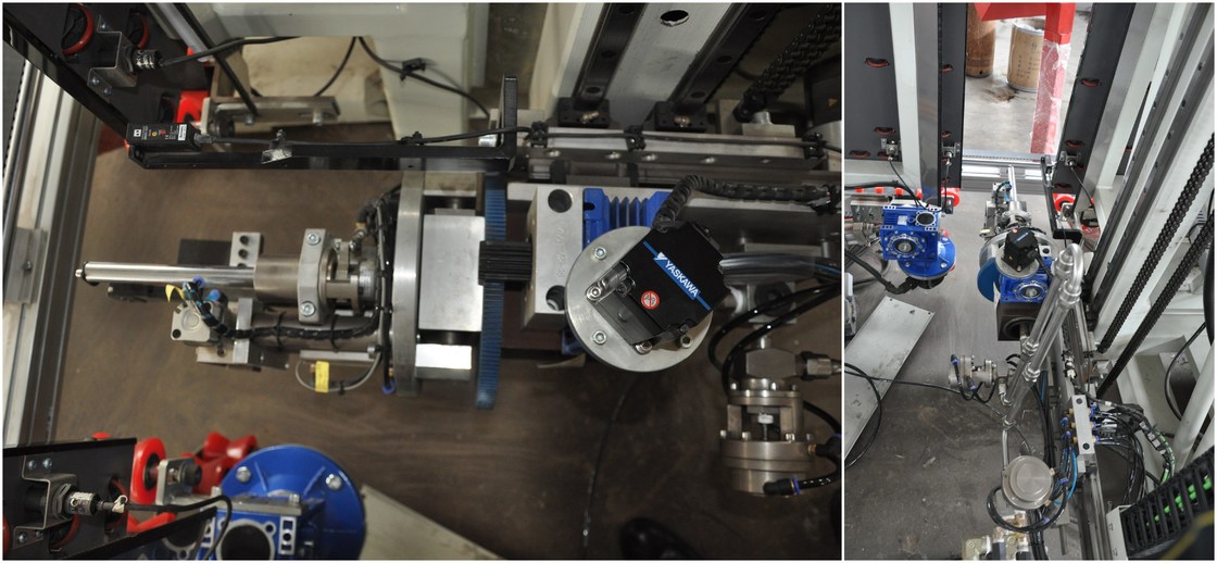 Szie 최대 유리제 2500*4500mm 수직 격리 유리제 기계/두 배 유리제 기계 바다표범 어업 로봇