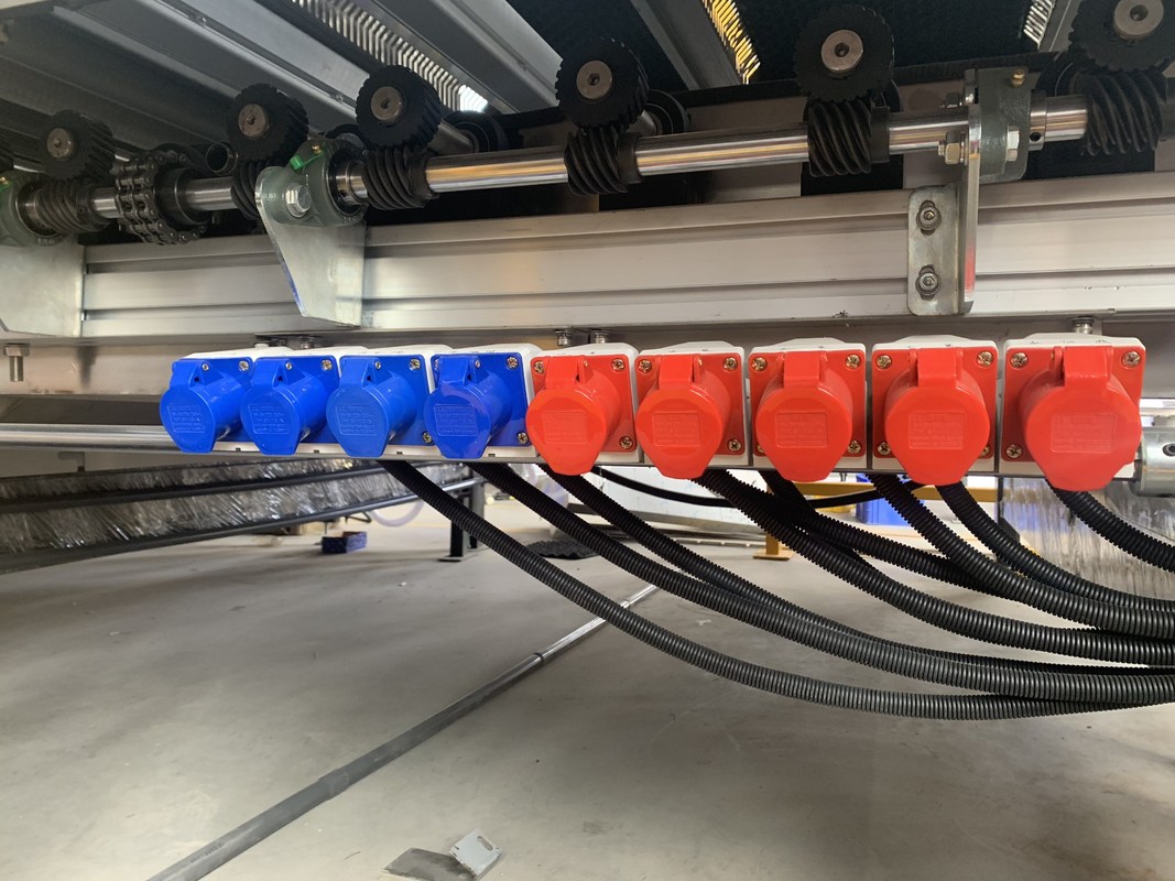 플로트 유리 낮은 E 유리 및 입히는 유리를 위한 수평한 유리제 세탁기