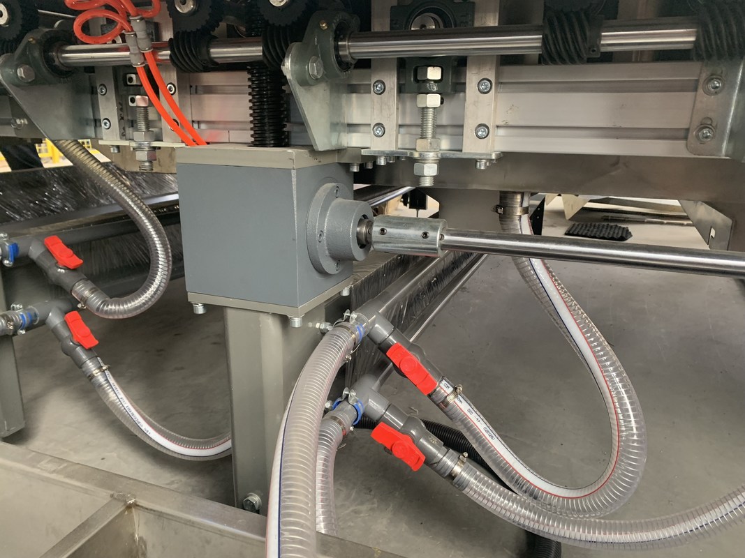 플로트 유리 낮은 E 유리 및 입히는 유리를 위한 수평한 유리제 세탁기