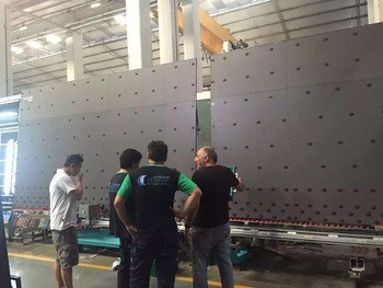 격리 유리 가공의, 족답된 유리제와 모양 유리를 위한 가득 차있는 자동적인 바다표범 어업 로봇