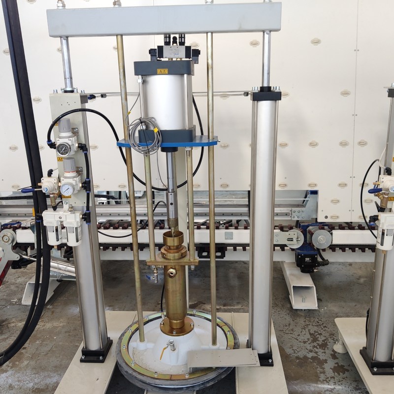 방수제 확산 처리를 위한 로보트 기계를 밀봉하는 자동 수직 이중 유리 격리된 글라스