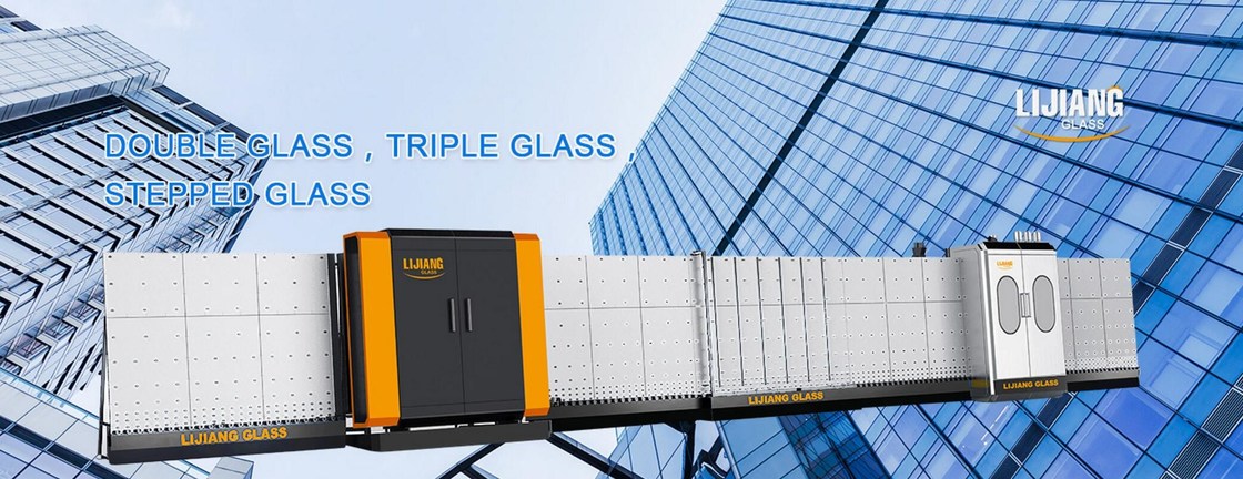 맥스 사이즈 2500*3500mm과 PLC 절연 글래스 생산 라인