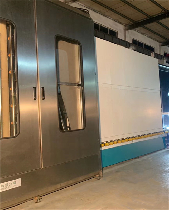 1800MM 이중 유리를 위한 수직 자동 10m/min 이중 유리 생산 라인