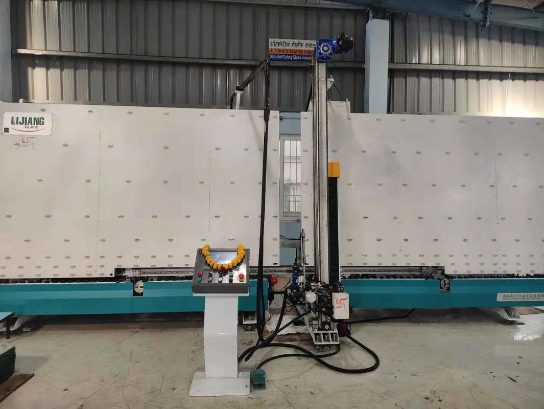 실리콘 절연 글래스 실링로봇을 위한 두께 12-56 밀리미터 글래스 밀봉 기계