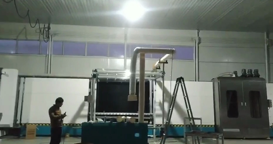 낮은 E 격리 유리 생산 라인 유리 솔기 기계 유리 제조 기계장치